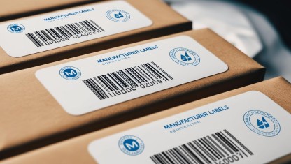 لیبل بارکد دار