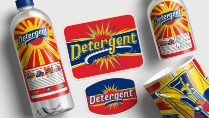 لیبل مواد شوینده