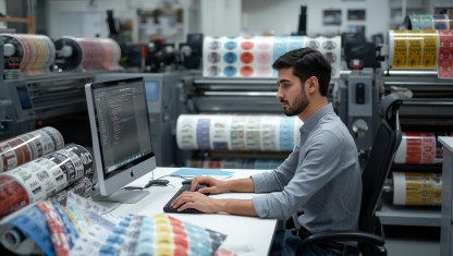 طراحی و چاپ انواع برچسب و لیبل مرکز ماهان