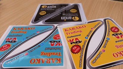 انواع برچسب و لیبل پی وی سی(pvc)سلفون مات و براق